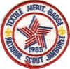 NSJ 1985 Textile Merit Badge.jpg (114222 bytes)