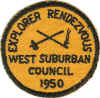 West Suburban Council Explorer Rendezvous 1950.jpg (56837 bytes)